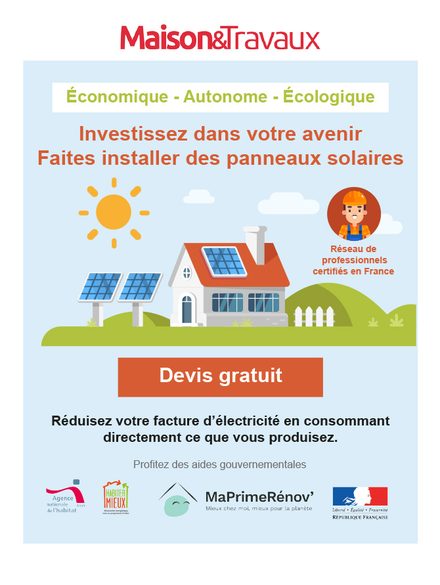 Maison&Travaux — seconde version, plus illustrée, centrée sur le devis