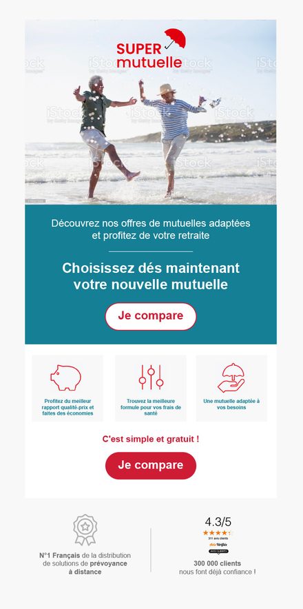 Super Mutuelle — comparateur de mutuelles retraite