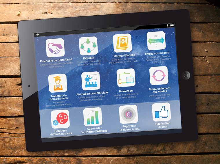 INNOVSI — interface de l'application partenaires
